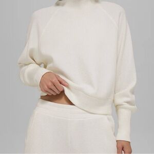 Elegant Cream Women's Sweater